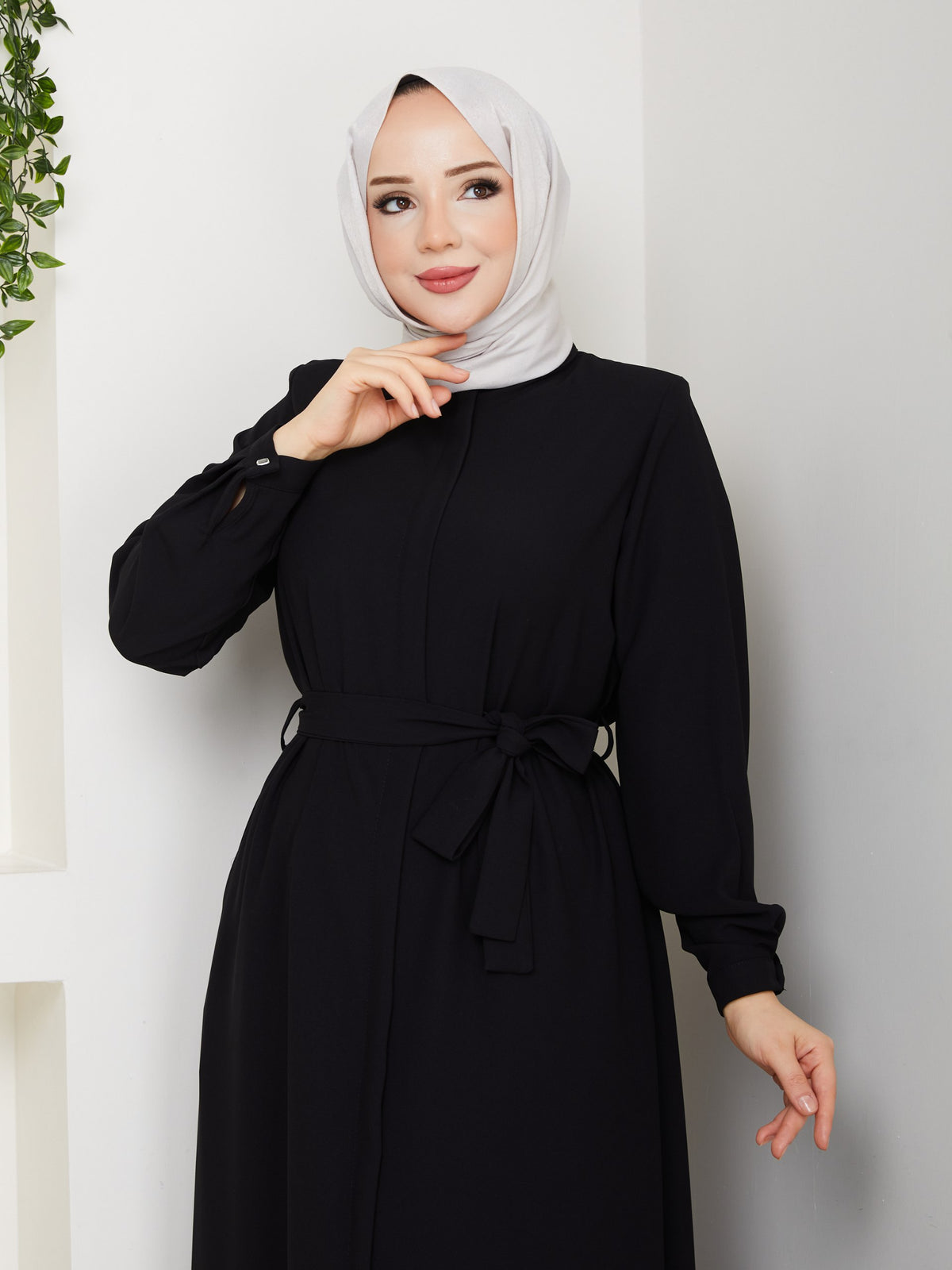 Siyah Konkord Krep Ferace - #S-116
